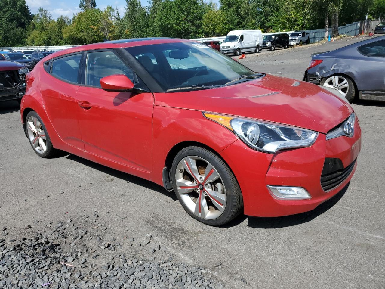 KMHTC6AD7EU190111 2014 Hyundai Veloster