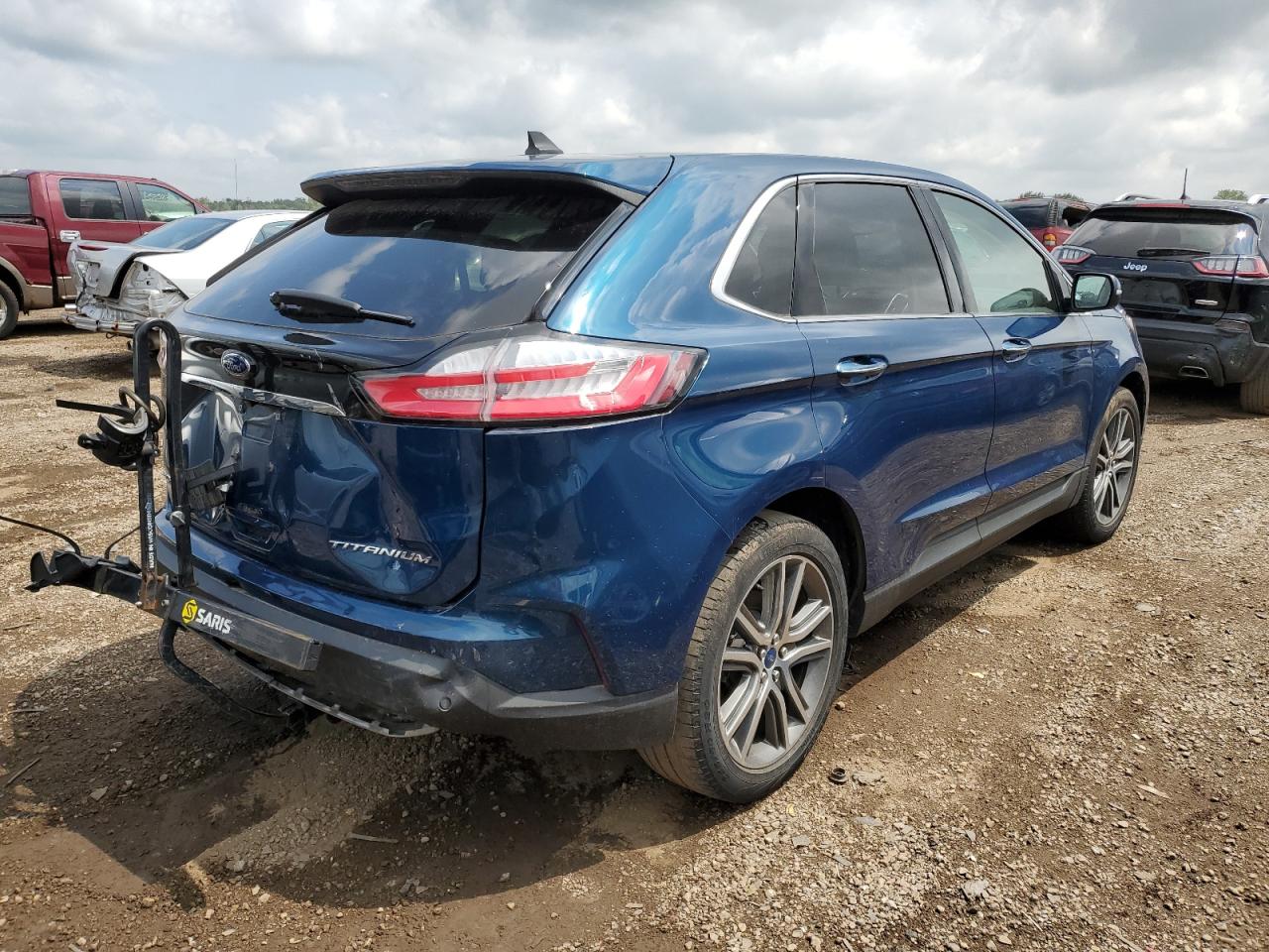 2020 Ford Edge Titanium VIN: 2FMPK3K93LBB59521 Lot: 64973944