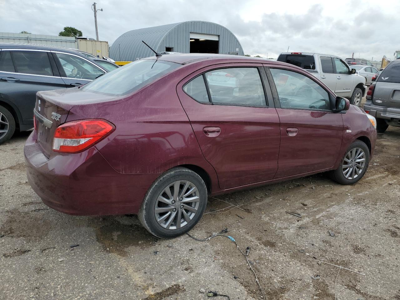 2018 Mitsubishi Mirage G4 Es VIN: ML32F3FJ1JHF08687 Lot: 66241634