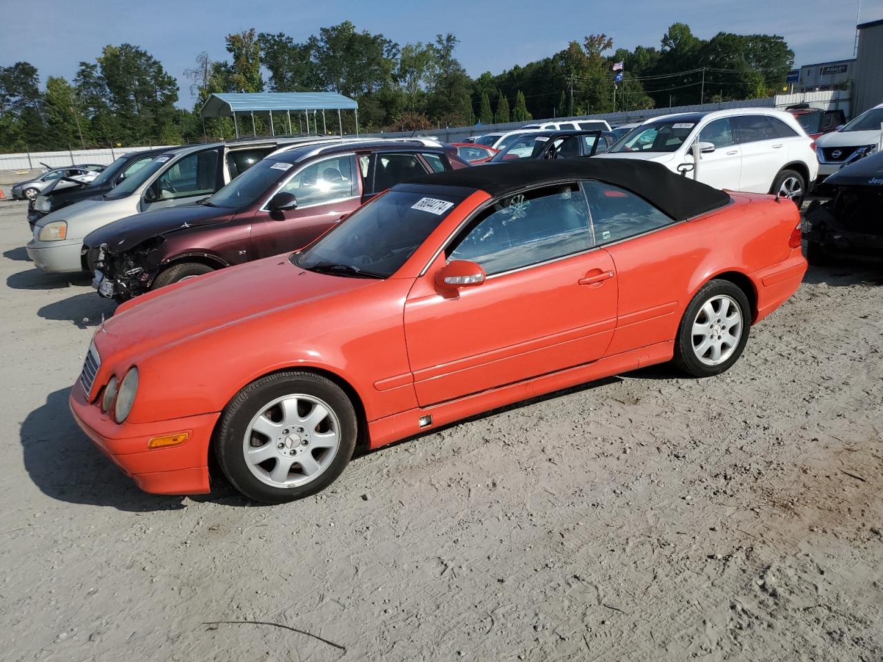 2003 Mercedes-Benz Clk 320 VIN: WDBLK65G03T130572 Lot: 68044774