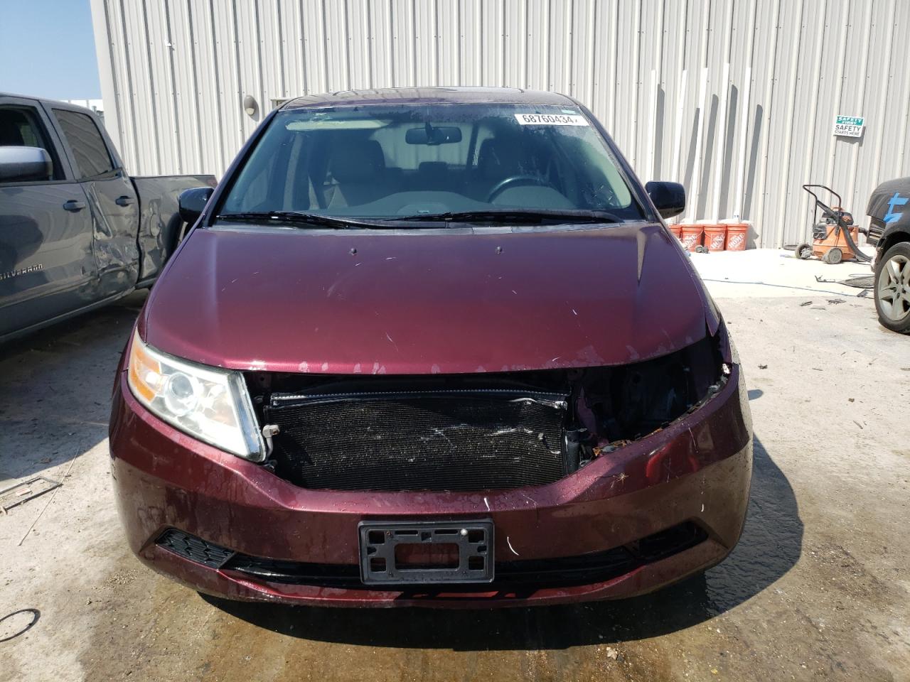 2013 Honda Odyssey Exl VIN: 5FNRL5H6XDB061657 Lot: 68760434