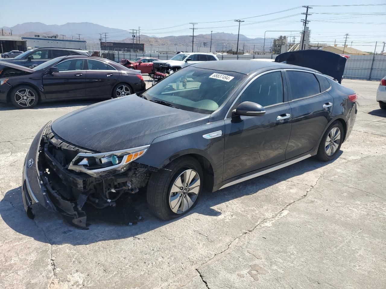 2018 Kia Optima Hybrid VIN: KNAGT4LE4J5021729 Lot: 68837494