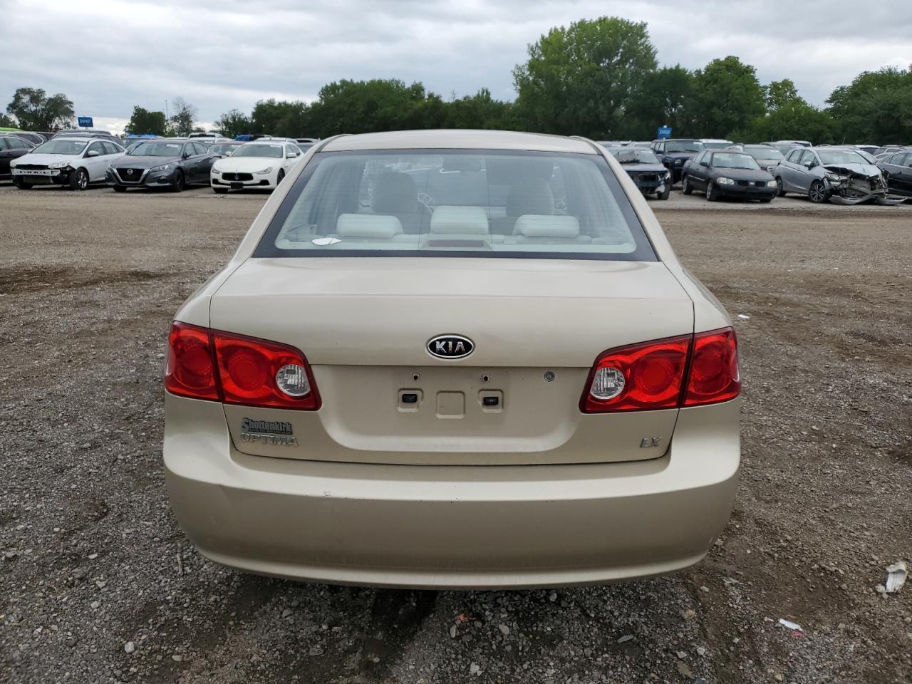 2007 Kia Optima Lx VIN: KNAGE123075158829 Lot: 66106774