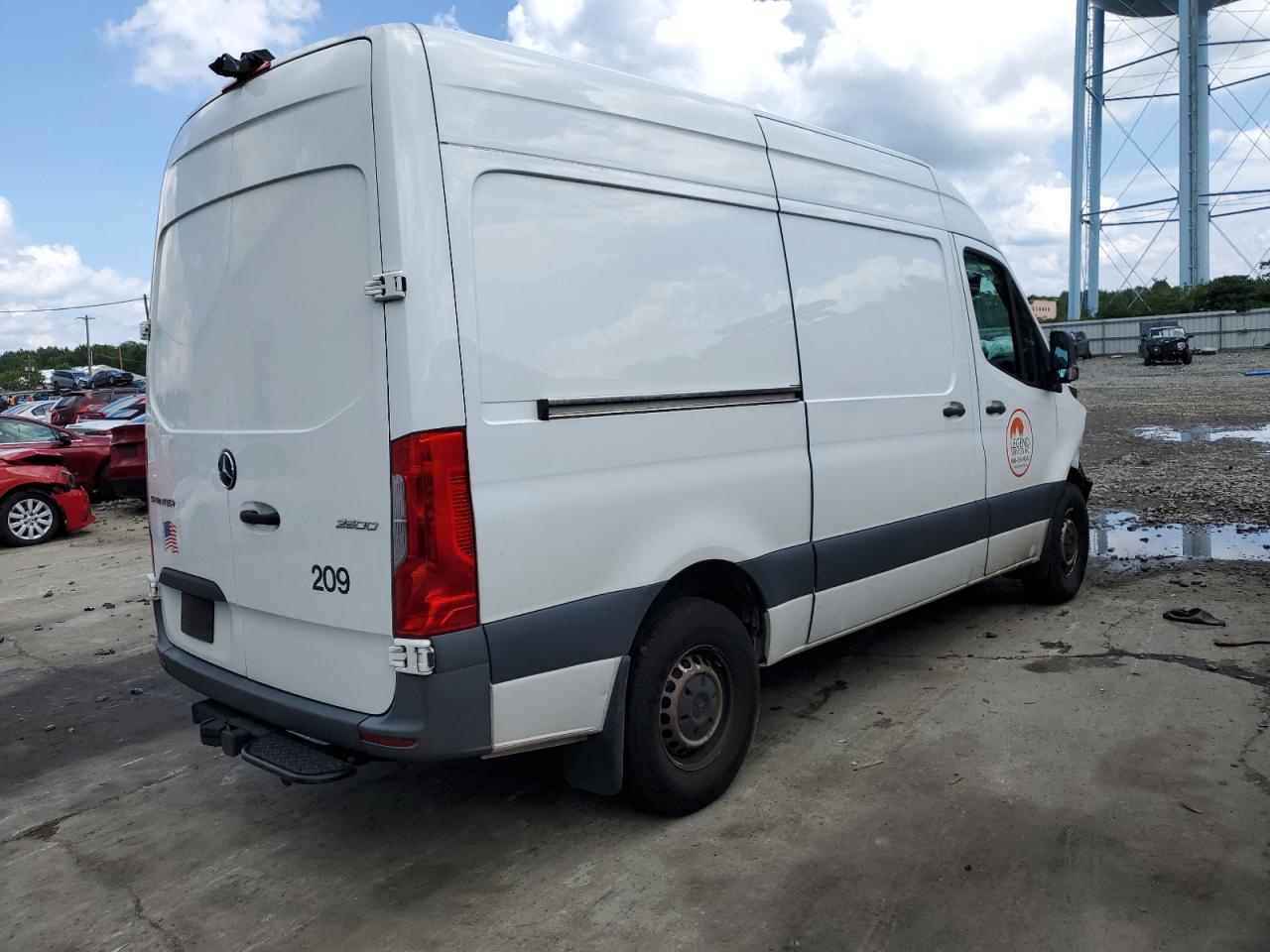 2021 Mercedes-Benz Sprinter 2500 VIN: W1Y4EBHY5MT056332 Lot: 67132794