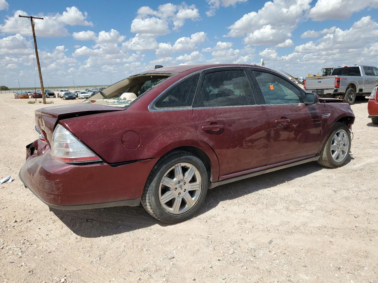 2008 Ford Taurus Sel VIN: 1FAHP24W68G135730 Lot: 69071114