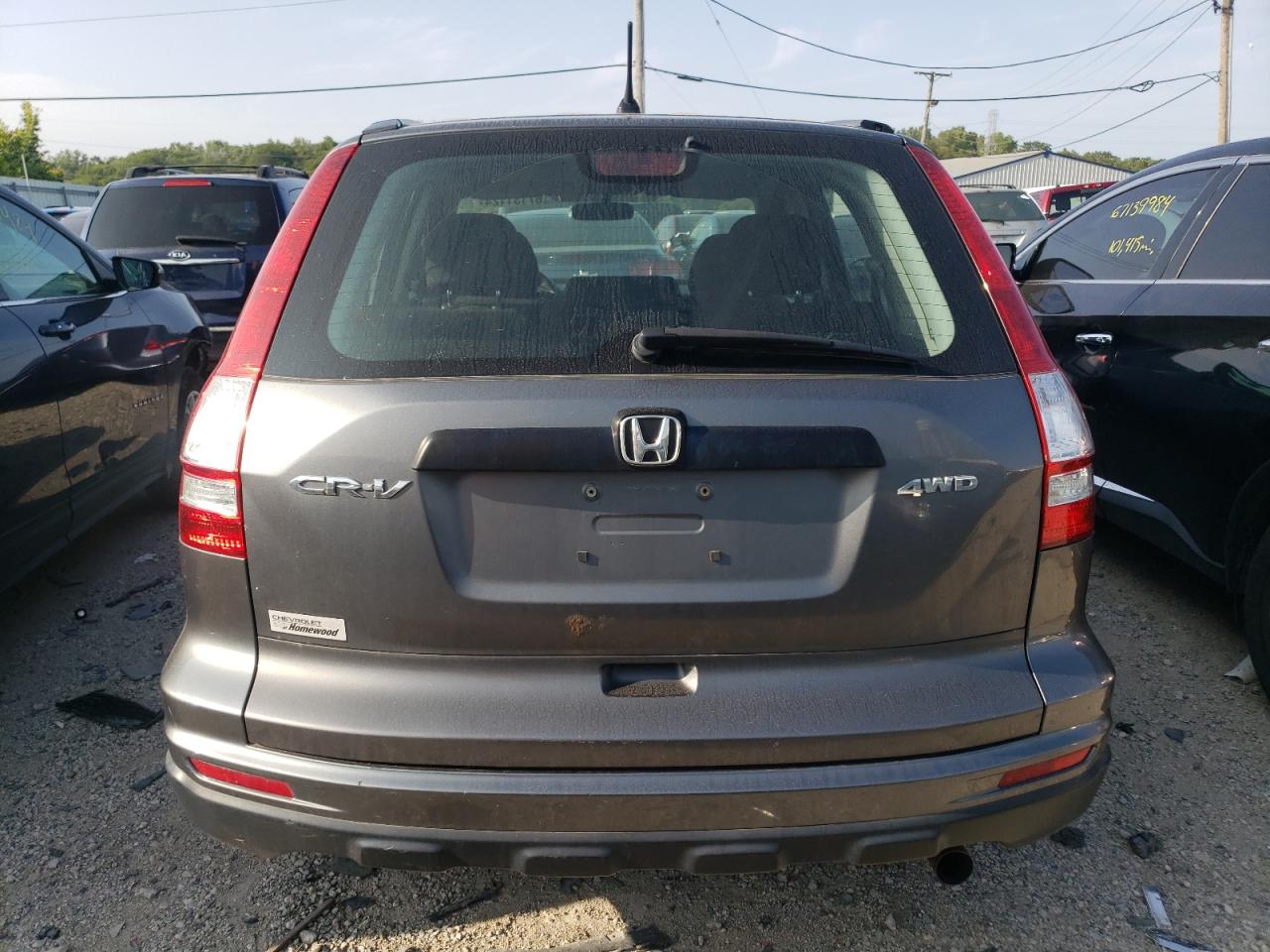 2010 Honda Cr-V Lx VIN: 5J6RE4H39AL023317 Lot: 67131124