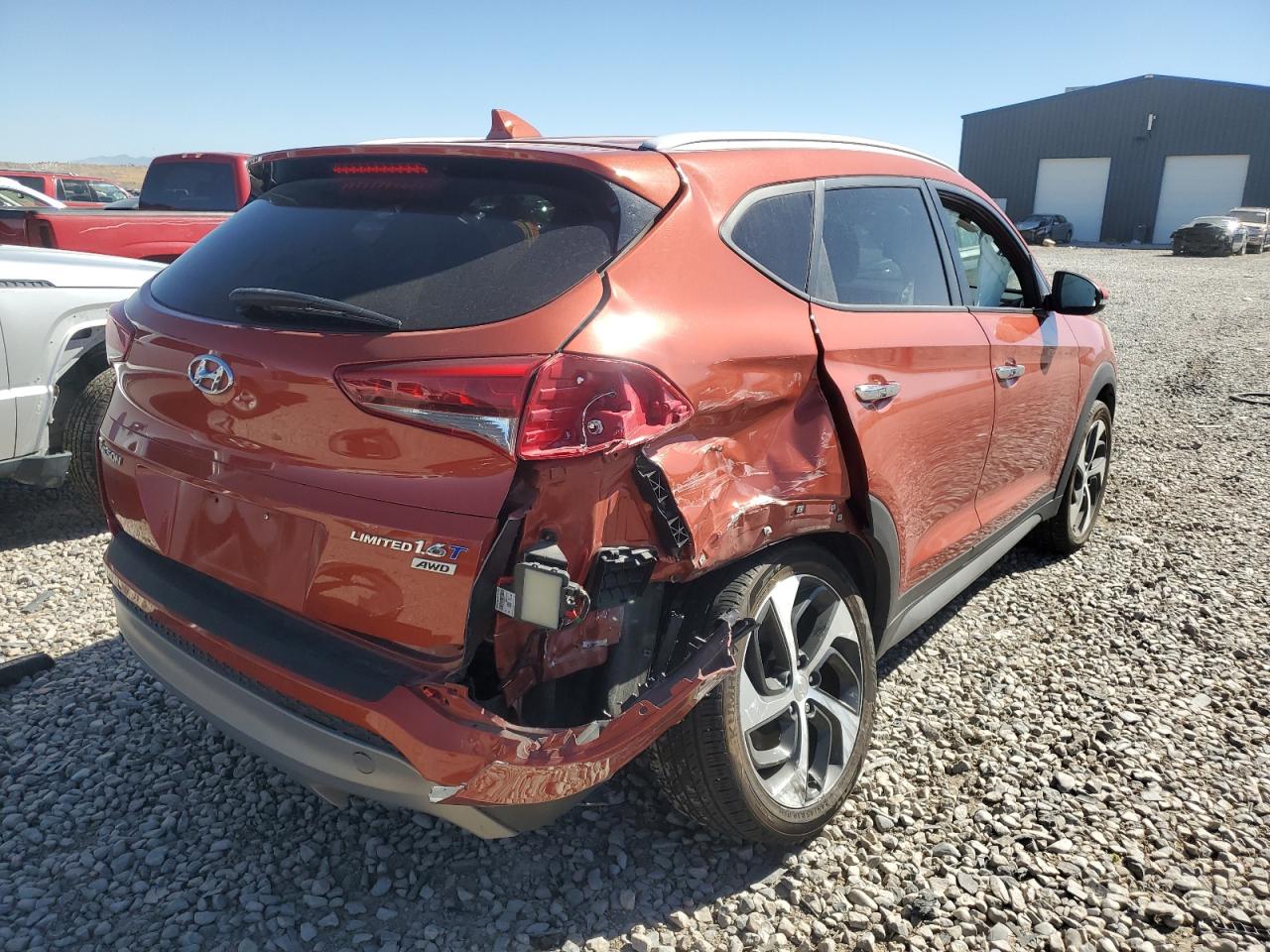 KM8J3CA24HU307734 2017 Hyundai Tucson Limited