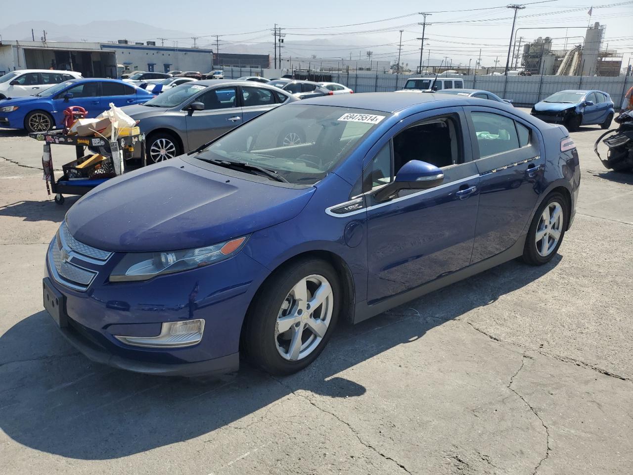 2013 Chevrolet Volt VIN: 1G1RE6E48DU105383 Lot: 69475514