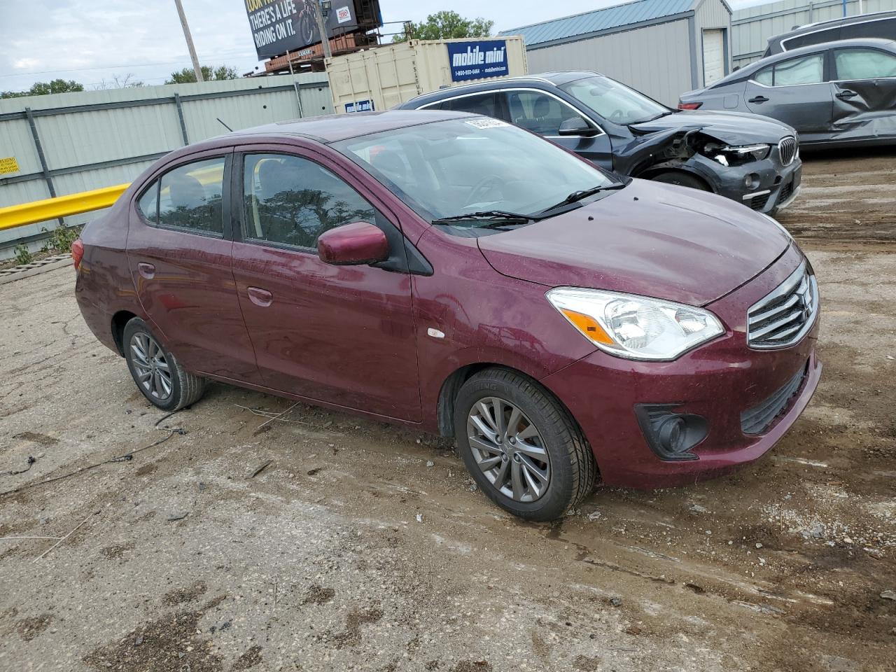 2018 Mitsubishi Mirage G4 Es VIN: ML32F3FJ1JHF08687 Lot: 66241634