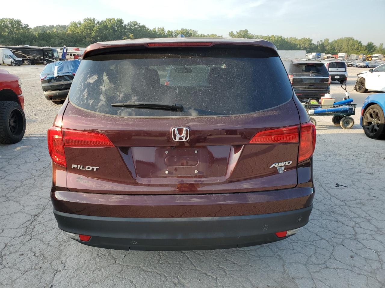 5FNYF6H59HB035024 2017 Honda Pilot Exl