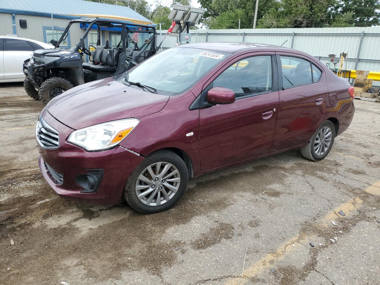 2018 Mitsubishi Mirage G4 Es VIN: ML32F3FJ1JHF08687 Lot: 66241634