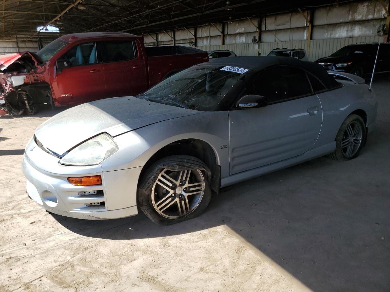 2003 Mitsubishi Eclipse Spyder Gts VIN: 4A3AE75H13E091457 Lot: 68582834