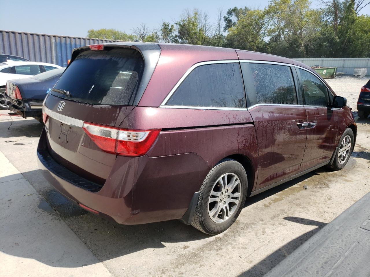 2013 Honda Odyssey Exl VIN: 5FNRL5H6XDB061657 Lot: 68760434