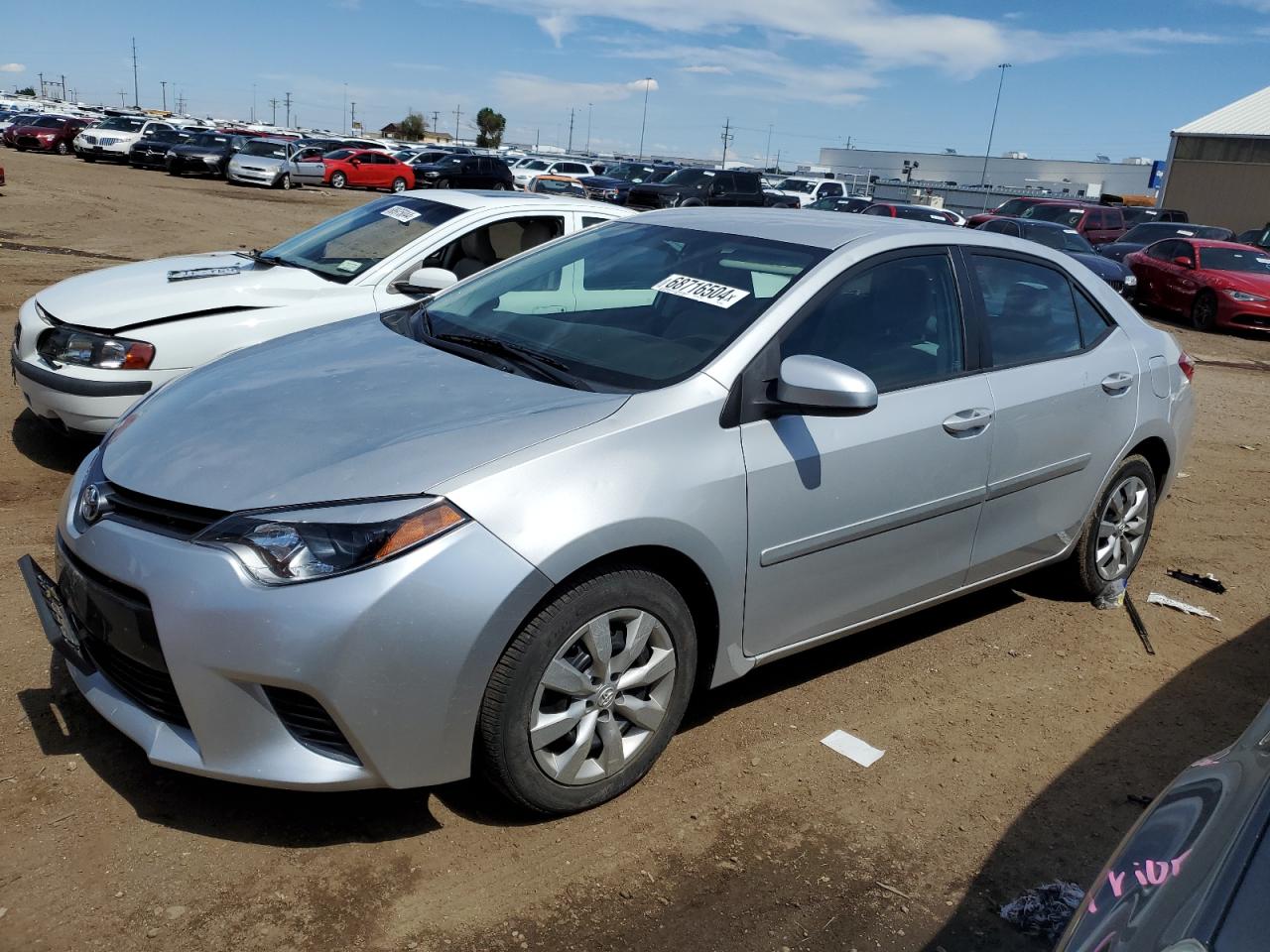 2016 Toyota Corolla L VIN: 2T1BURHE5GC624068 Lot: 68716504