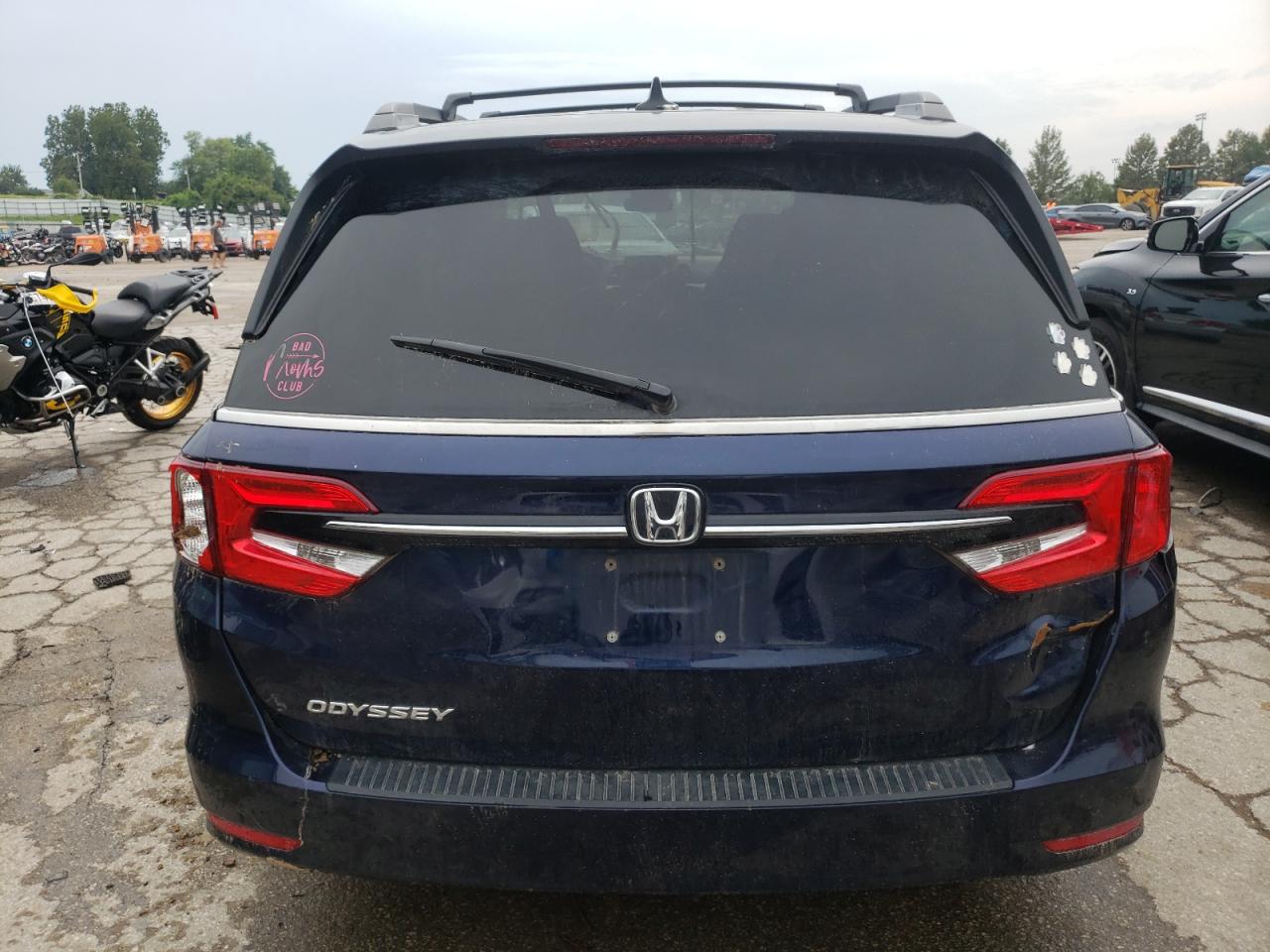 2022 Honda Odyssey Ex VIN: 5FNRL6H50NB052352 Lot: 66967894