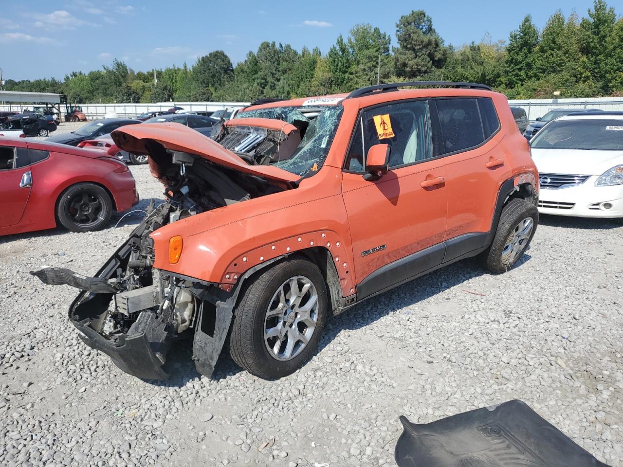 2015 Jeep Renegade Latitude VIN: ZACCJABT3FPB80570 Lot: 68944224