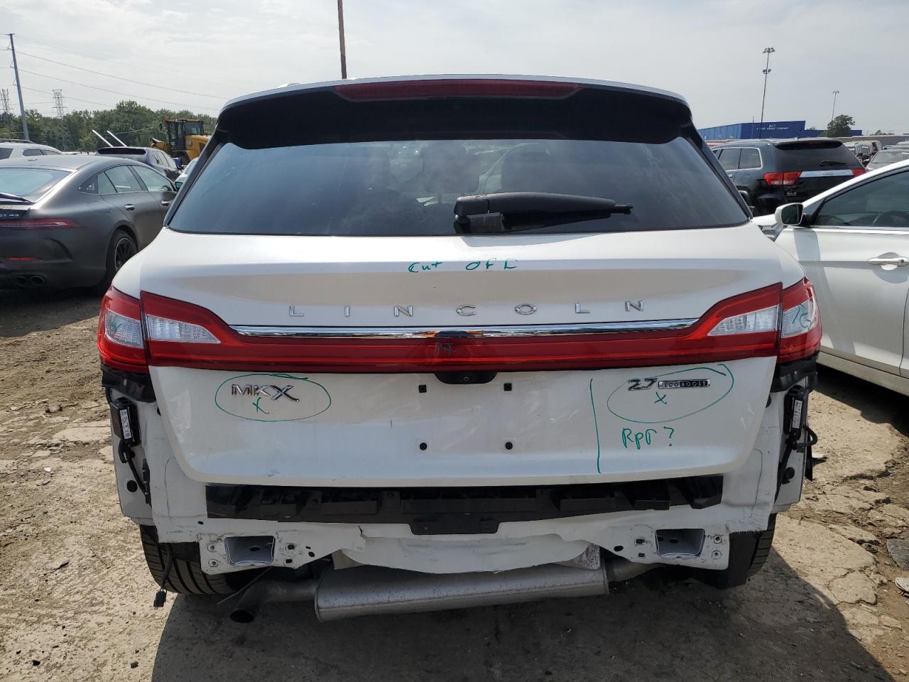 2LMTJ6LP4GBL75937 2016 Lincoln Mkx Reserve