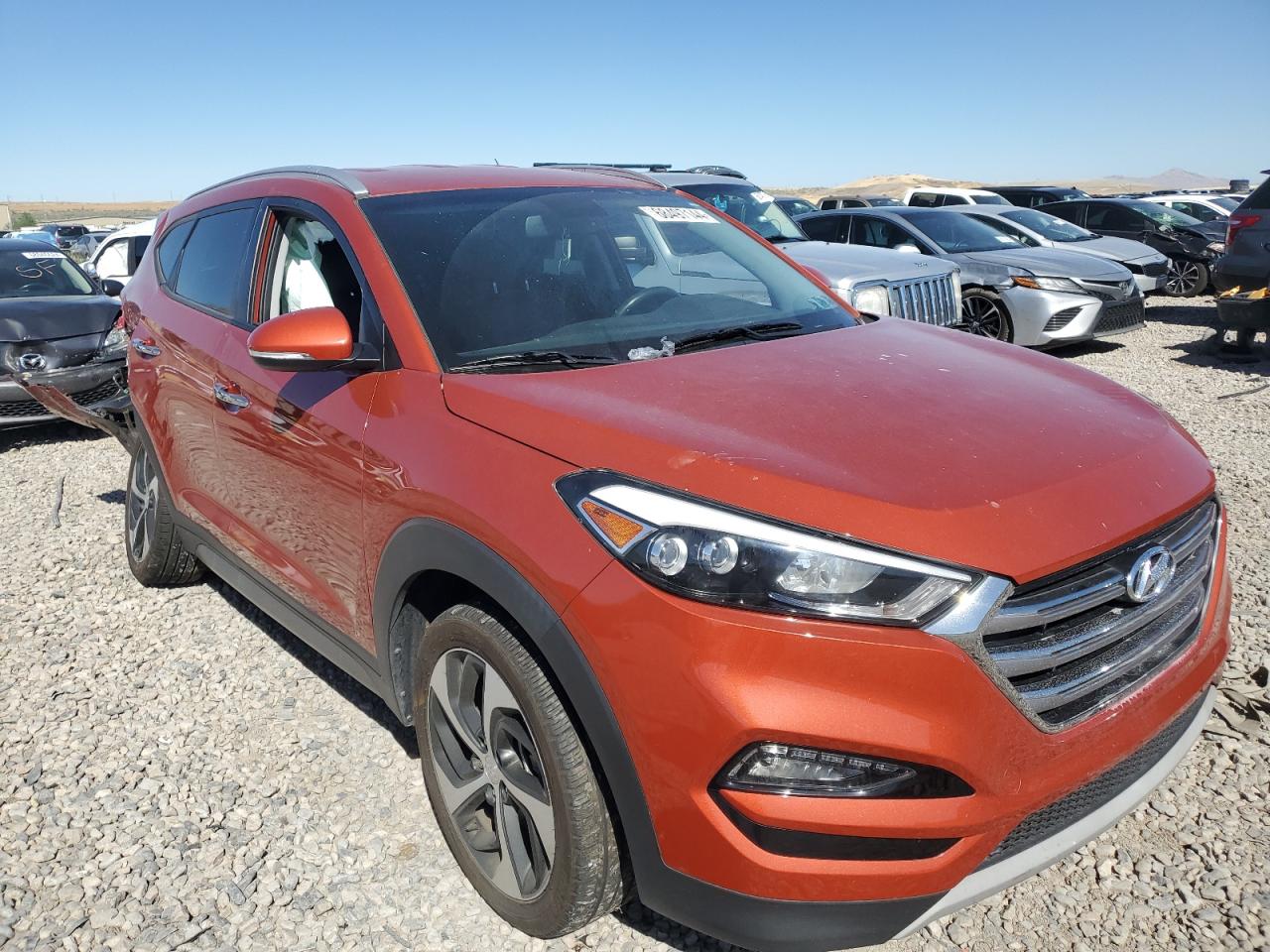 KM8J3CA24HU307734 2017 Hyundai Tucson Limited