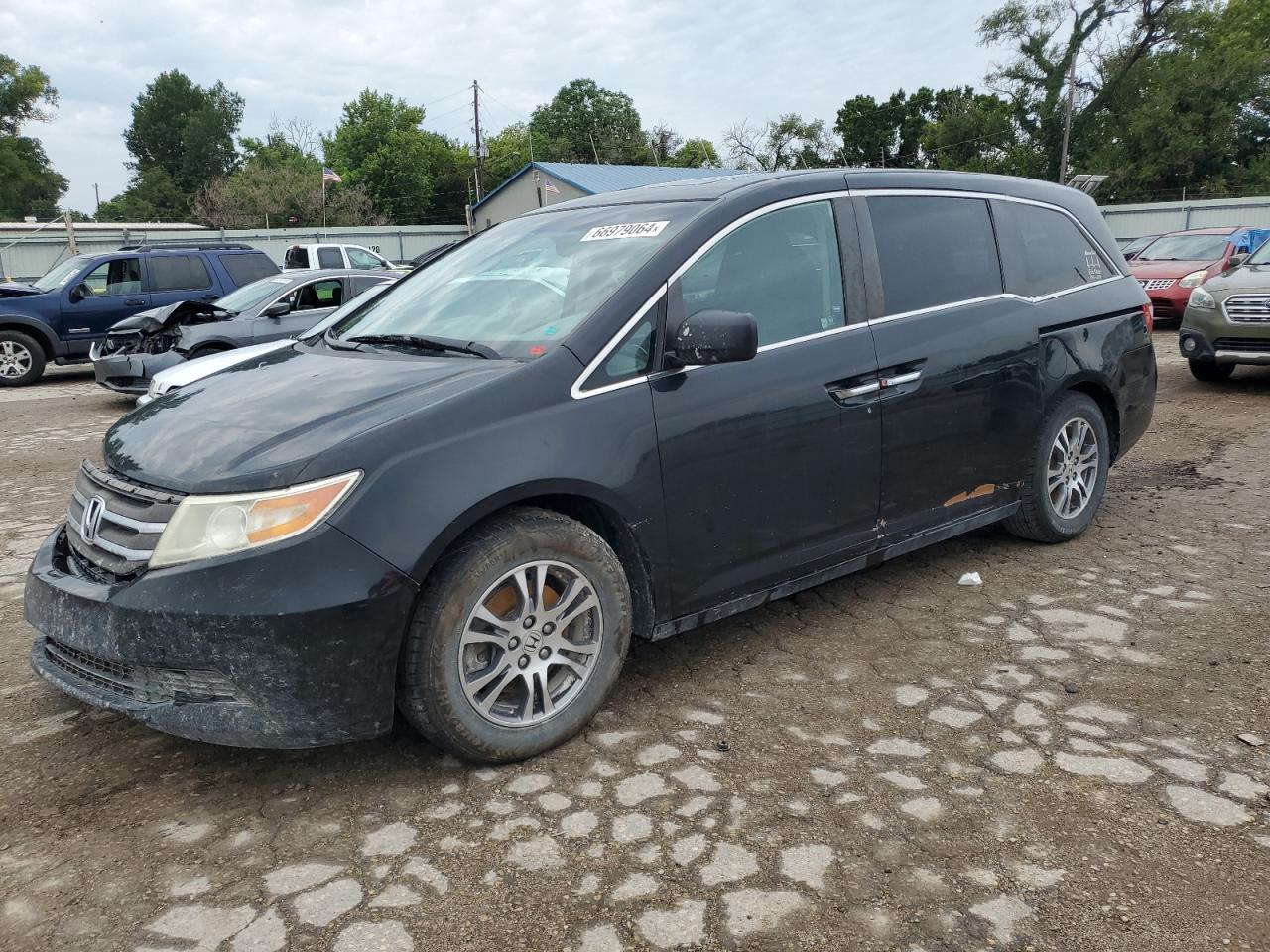 2012 Honda Odyssey Exl VIN: 5FNRL5H66CB059886 Lot: 66979064