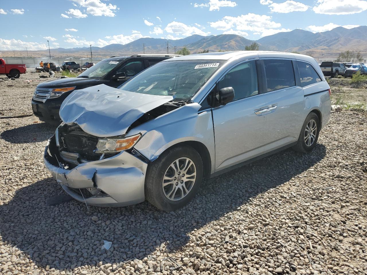 5FNRL5H68CB136144 2012 Honda Odyssey Exl