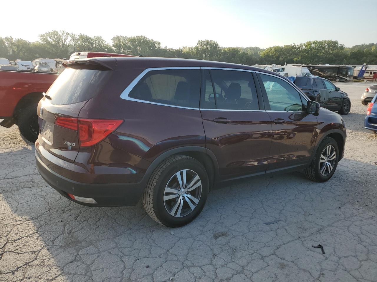 5FNYF6H59HB035024 2017 Honda Pilot Exl