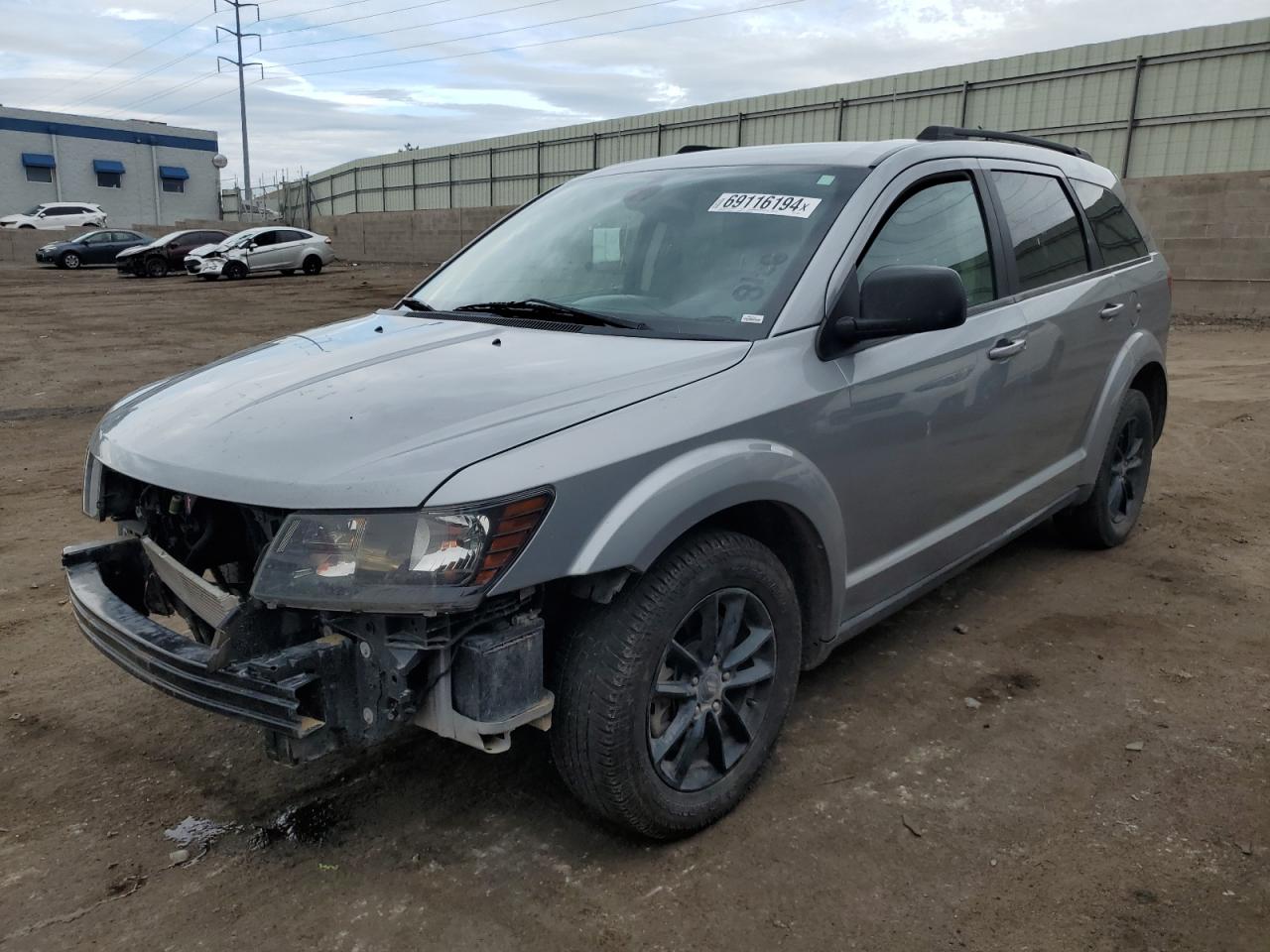 2020 Dodge Journey Se VIN: 3C4PDCAB7LT278616 Lot: 69116194