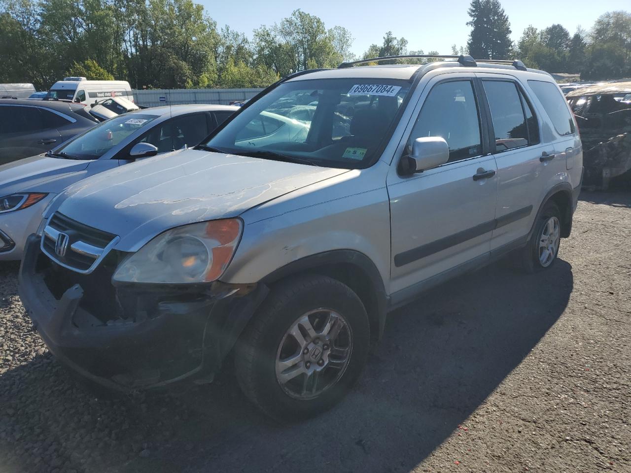 2003 Honda Cr-V Ex VIN: JHLRD78843C000135 Lot: 79853634