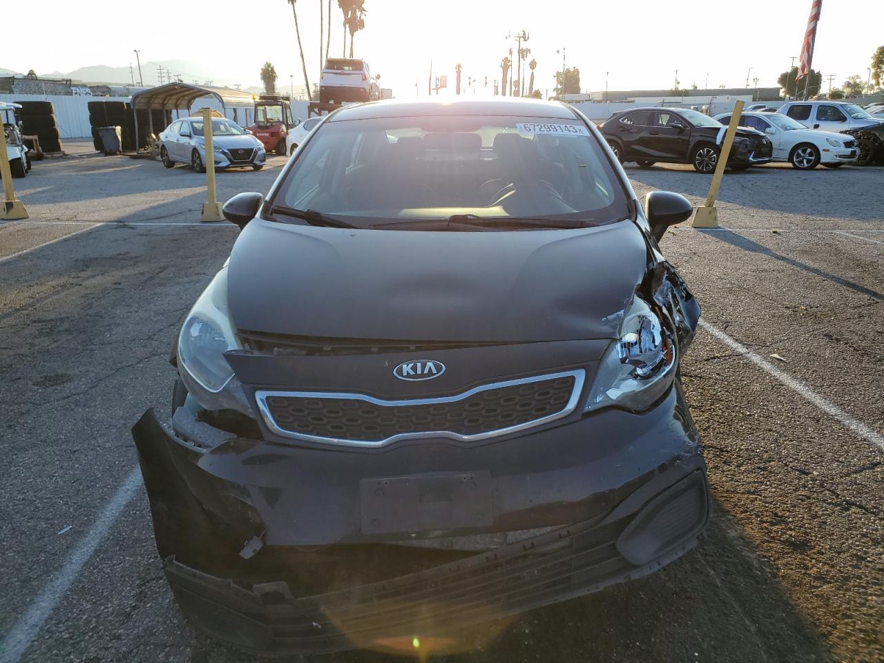 KNADN4A3XD6223942 2013 Kia Rio Ex