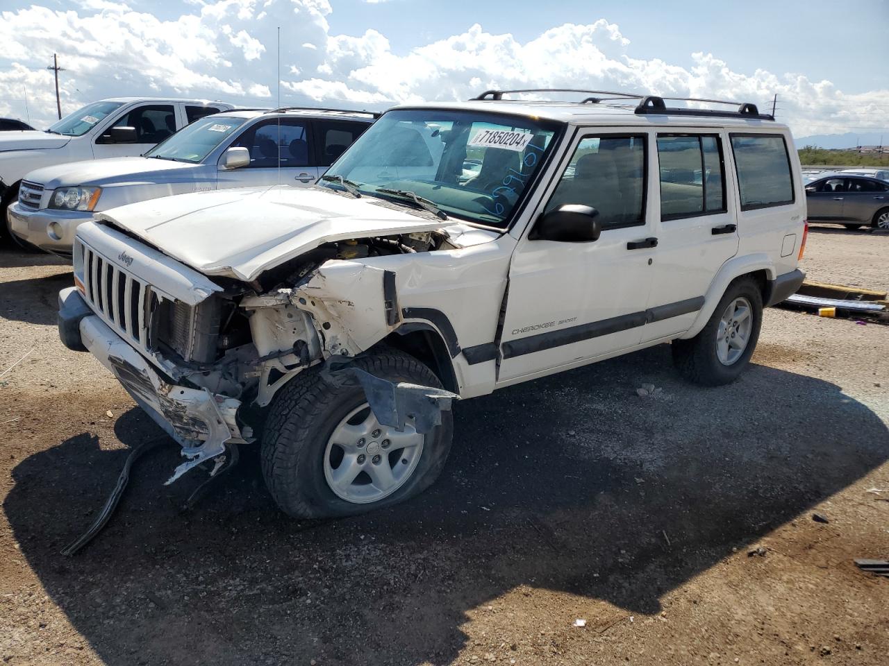 2001 Jeep Cherokee Sport VIN: 1J4FF48S41L629101 Lot: 71850204