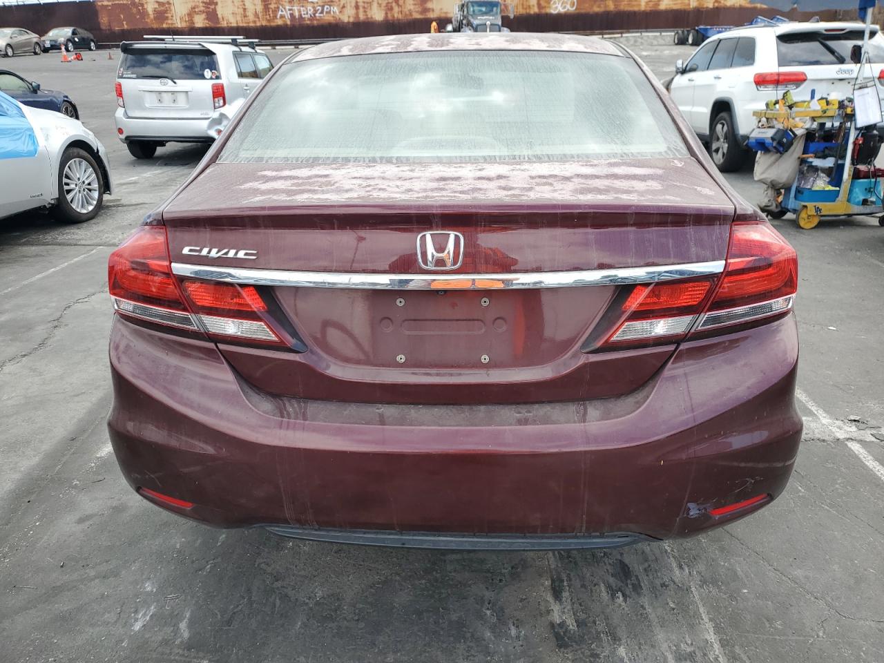 2015 Honda Civic Ex VIN: 2HGFB2F82FH562355 Lot: 72468284