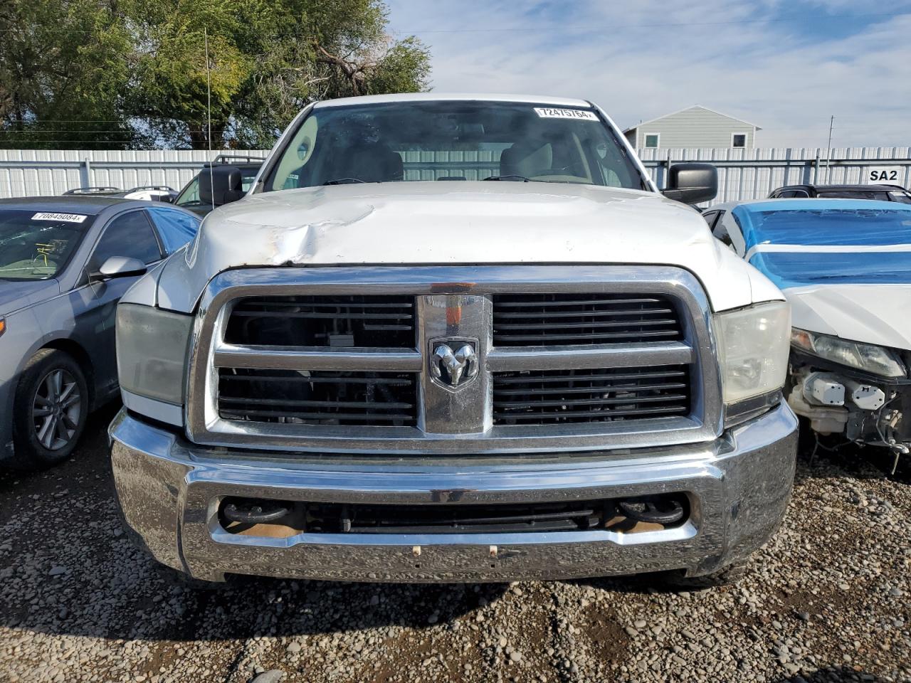 2012 Dodge Ram 2500 St VIN: 3C6TD5CT1CG243179 Lot: 72475764