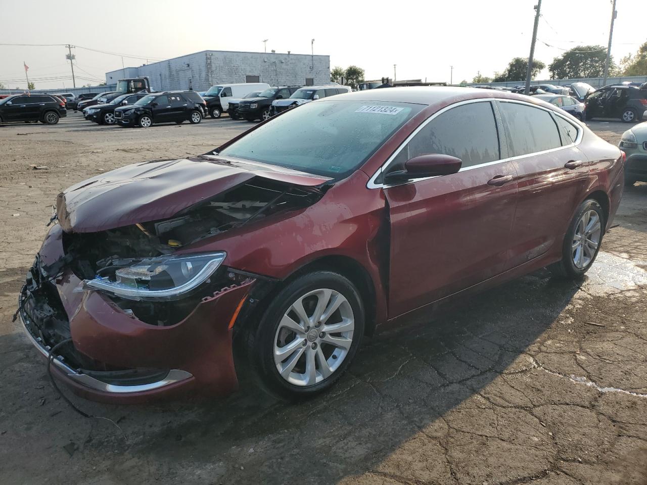 2015 Chrysler 200 Limited VIN: 1C3CCCAB6FN559672 Lot: 71121324