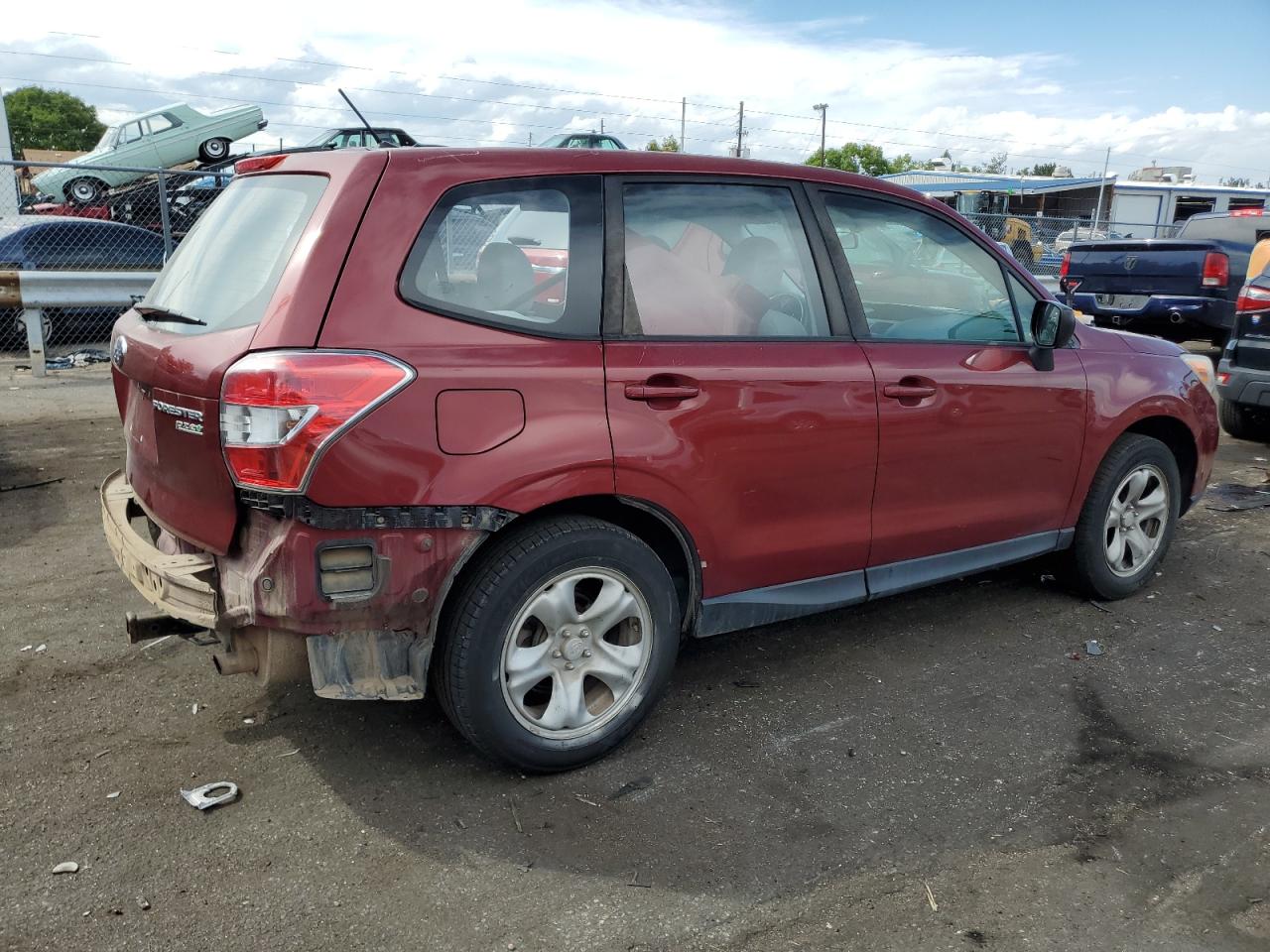 2015 Subaru Forester 2.5I VIN: JF2SJAAC6FG548154 Lot: 71237064