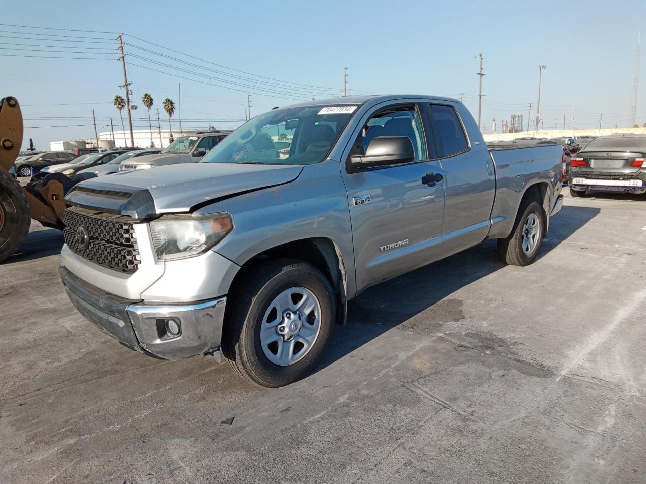 2018 Toyota Tundra Double Cab Sr VIN: 5TFRY5F11JX239899 Lot: 70477834