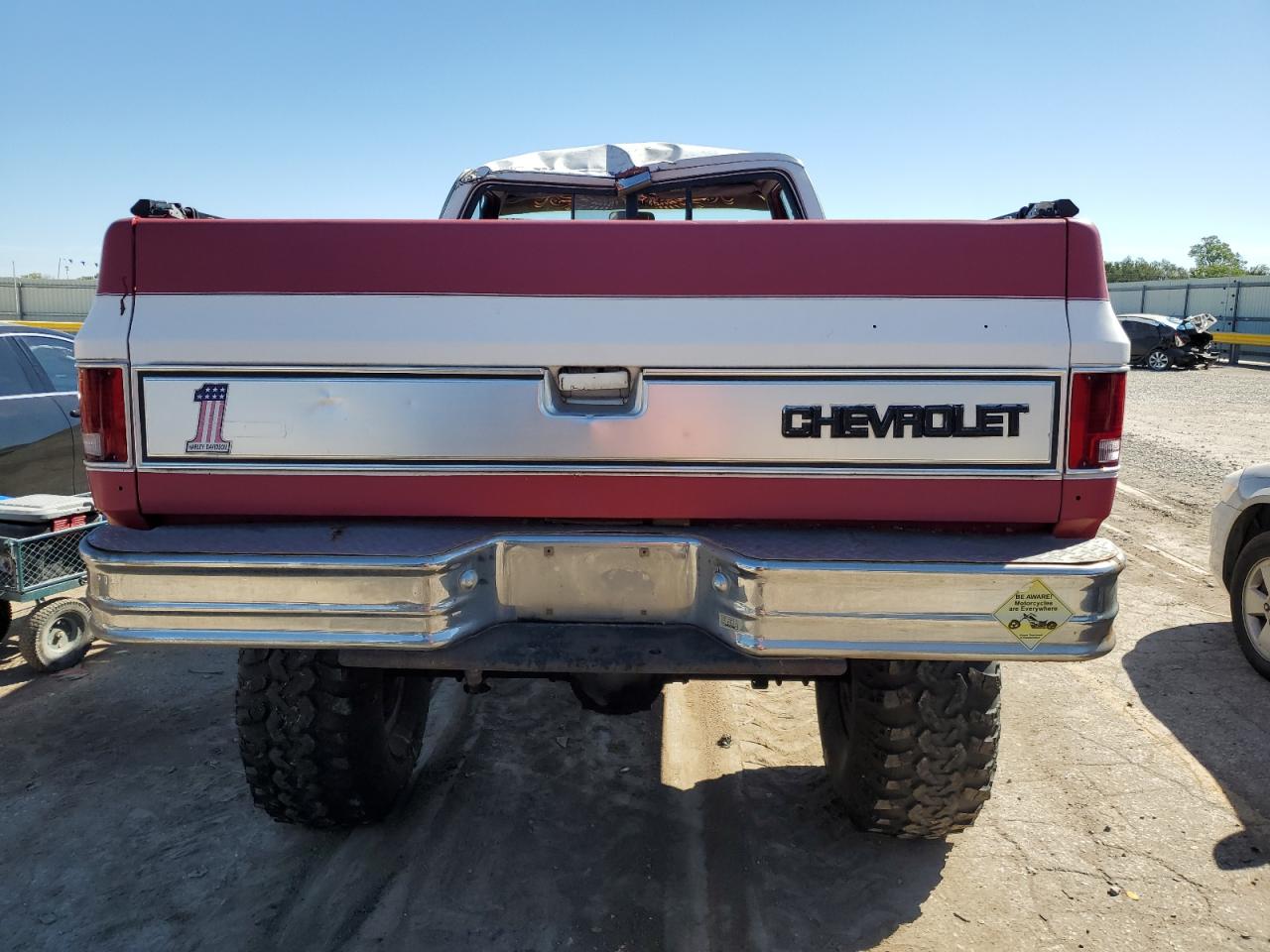 1GCEK14CXGF444424 1986 Chevrolet K10