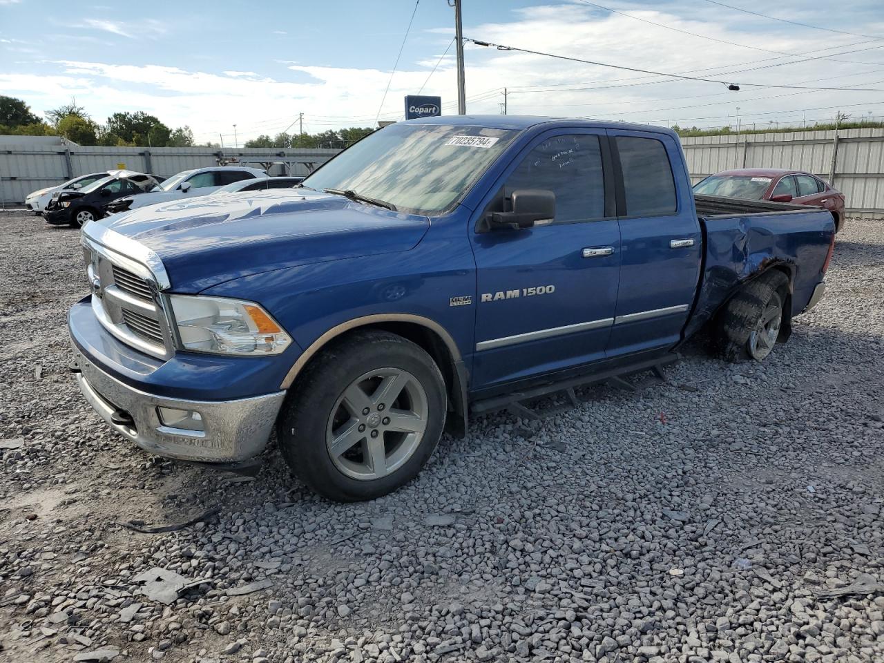 1D7RV1GTXBS660123 2011 Dodge Ram 1500