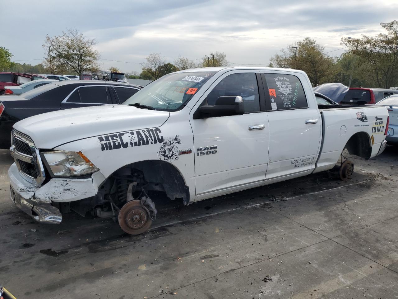 2018 Ram 1500 Slt VIN: 1C6RR7TT5JS115296 Lot: 71619344