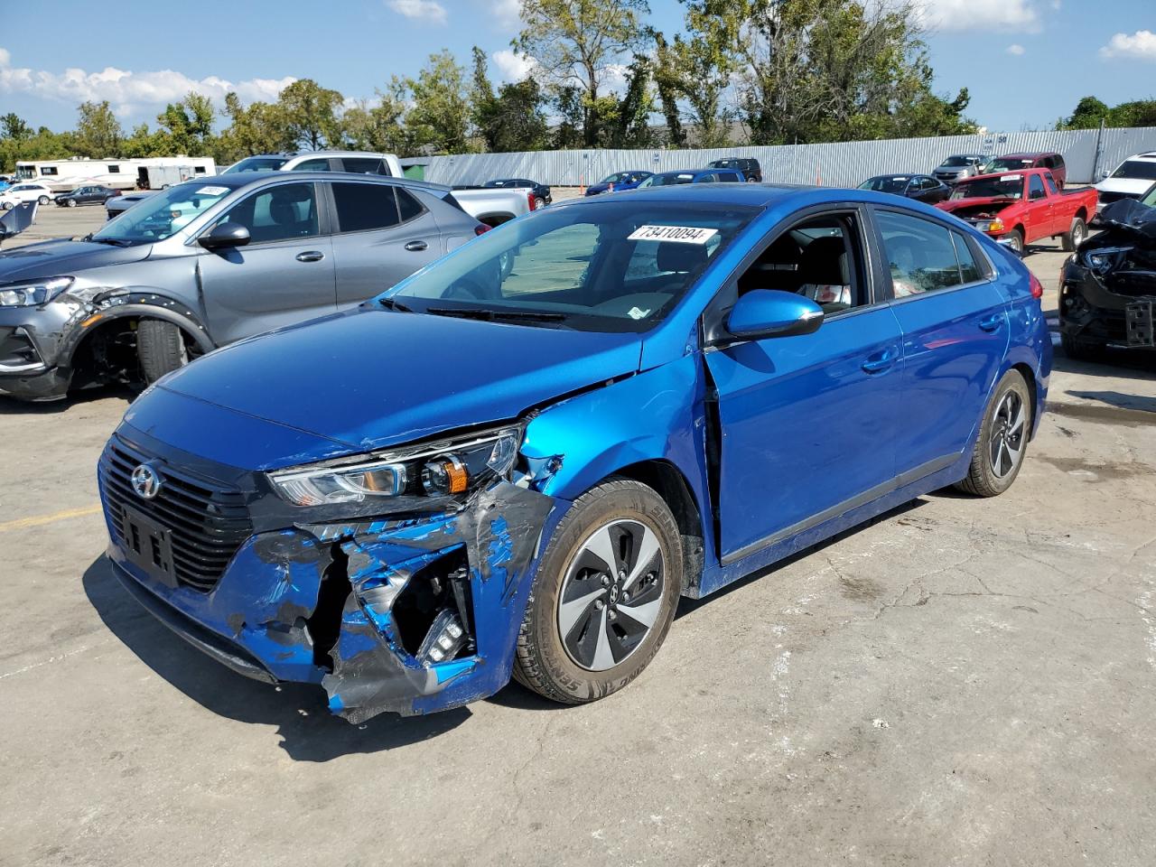 KMHC75LC6HU039641 2017 Hyundai Ioniq Sel