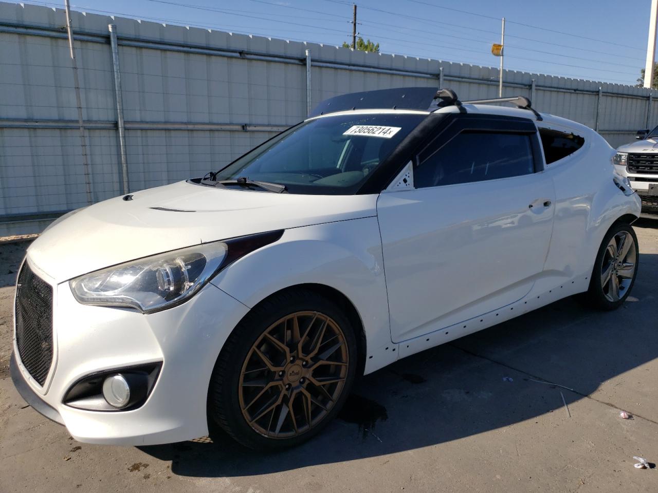 KMHTC6AEXDU136650 2013 Hyundai Veloster Turbo