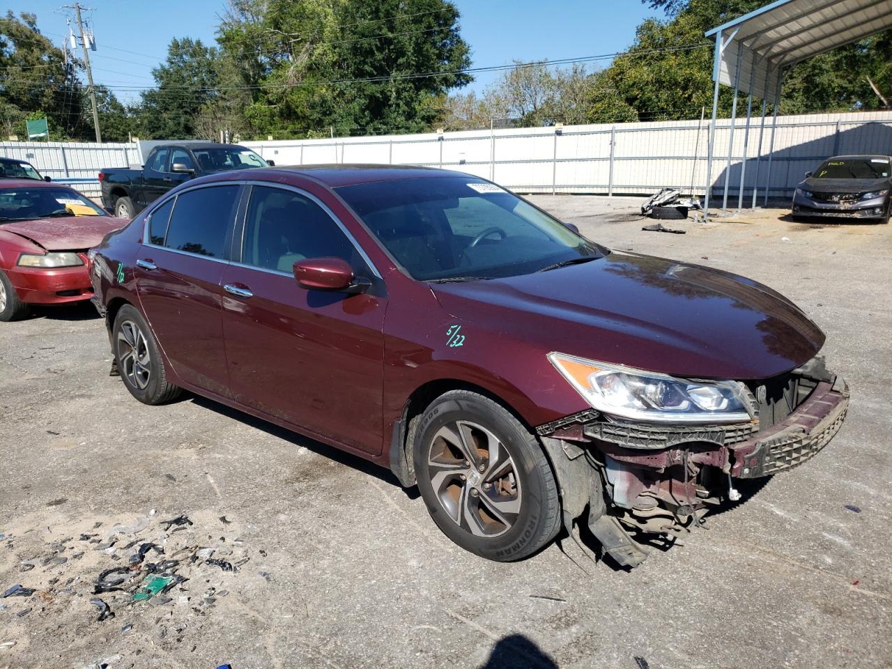 1HGCR2F37GA101557 2016 Honda Accord Lx