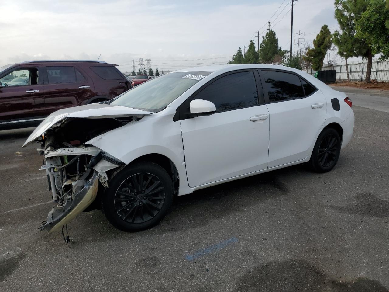 2015 Toyota Corolla L VIN: 5YFBURHE6FP250505 Lot: 72642284