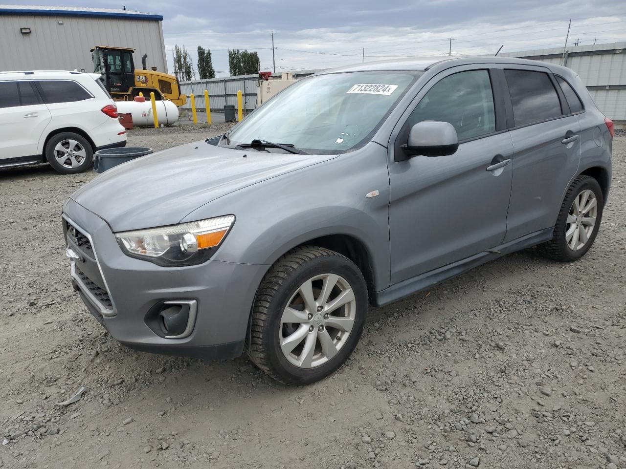 2014 Mitsubishi Outlander Sport Es VIN: 4A4AP3AUXEE027146 Lot: 71322824