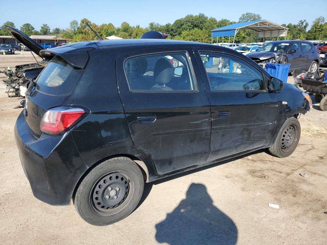 2022 Mitsubishi Mirage Es VIN: ML32AUHJ0NH009738 Lot: 71988334