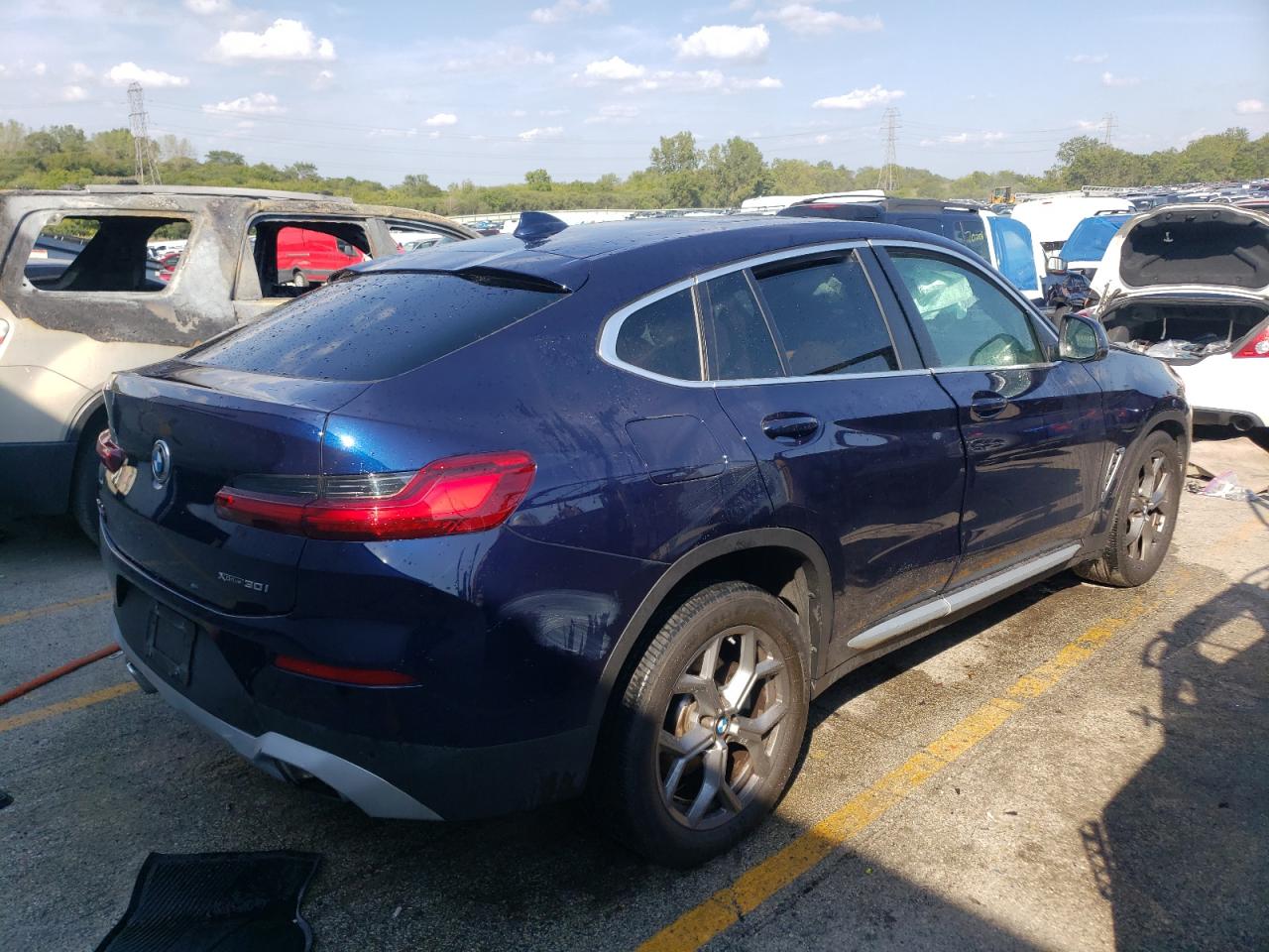 2022 BMW X4 xDrive30I VIN: 5UX33DT0XN9M22916 Lot: 69840014