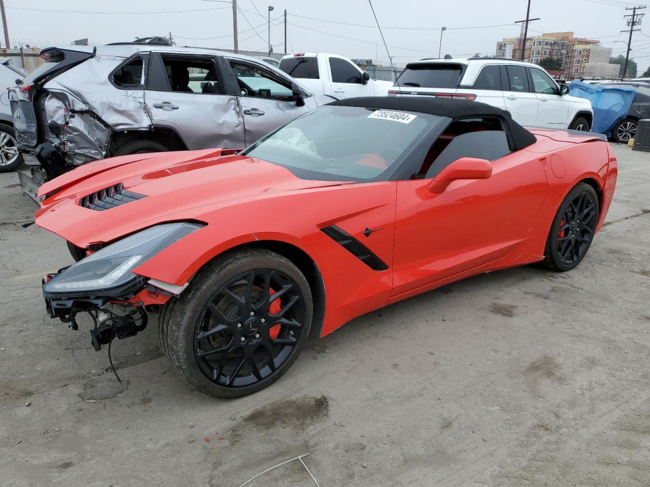 2019 Chevrolet Corvette Stingray 2Lt VIN: 1G1YD3D72K5110840 Lot: 73524604