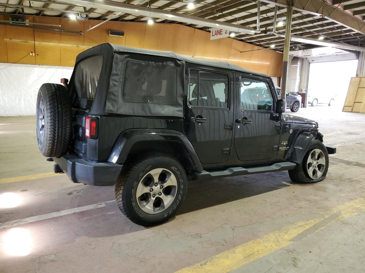 2017 Jeep Wrangler Unlimited Sahara VIN: 1C4BJWEG5HL700511 Lot: 71957364