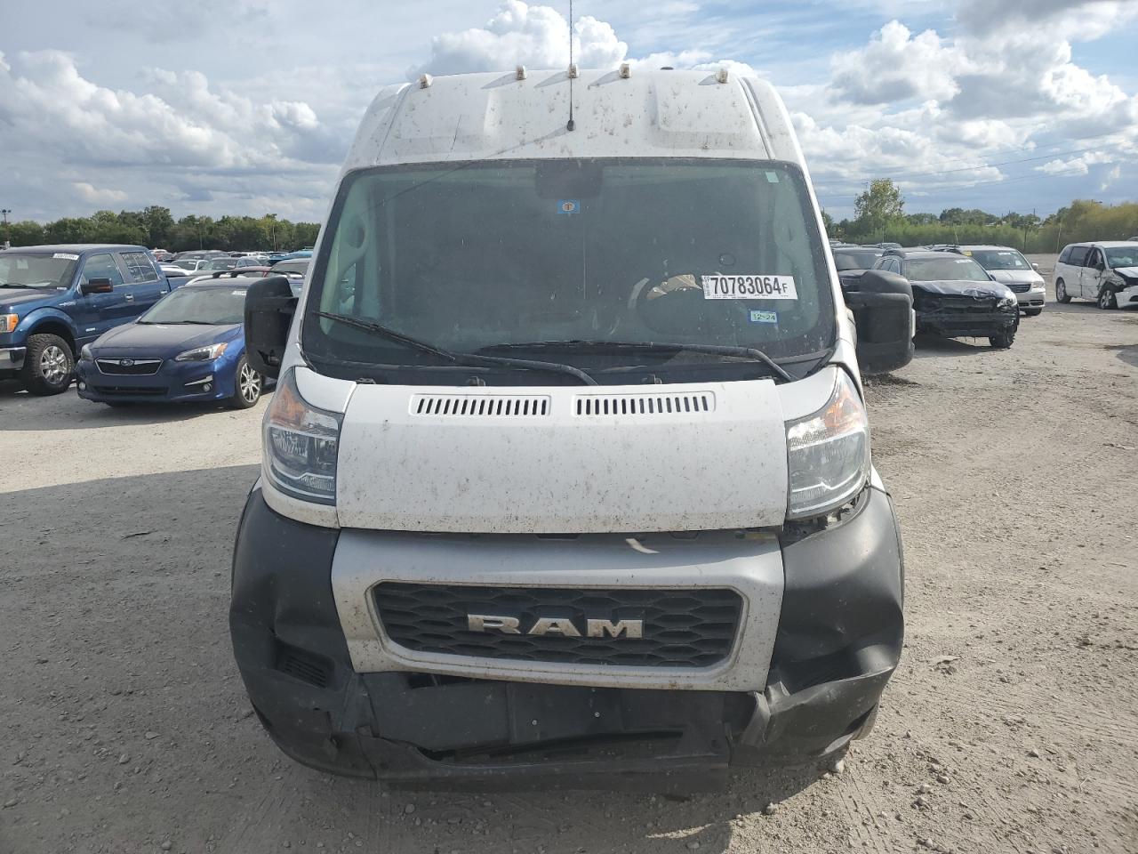 2021 Ram Promaster 2500 2500 High VIN: 3C6LRVDG7ME509143 Lot: 70783064