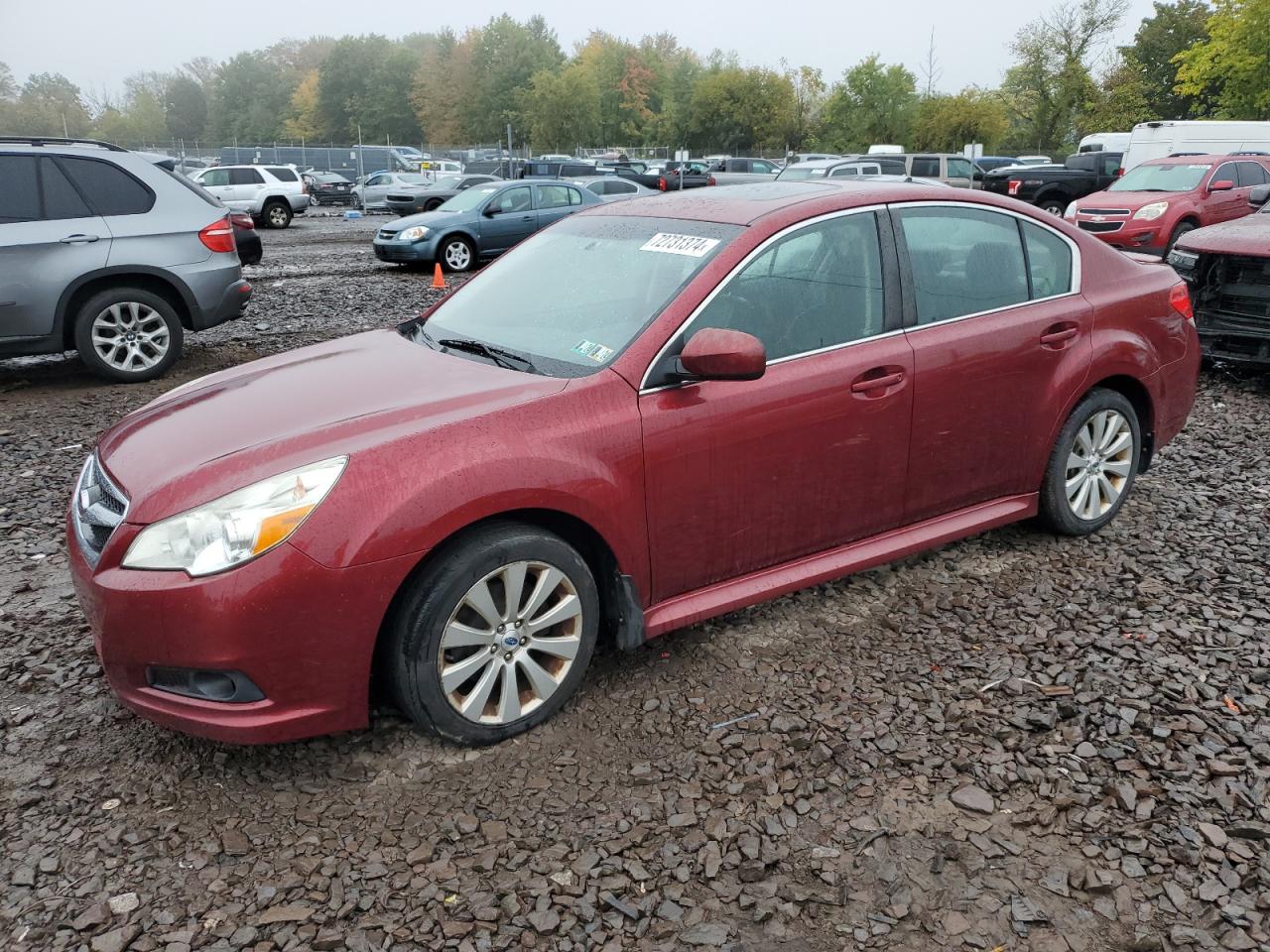 2012 Subaru Legacy 2.5I Limited VIN: 4S3BMBK61C3040438 Lot: 72731374