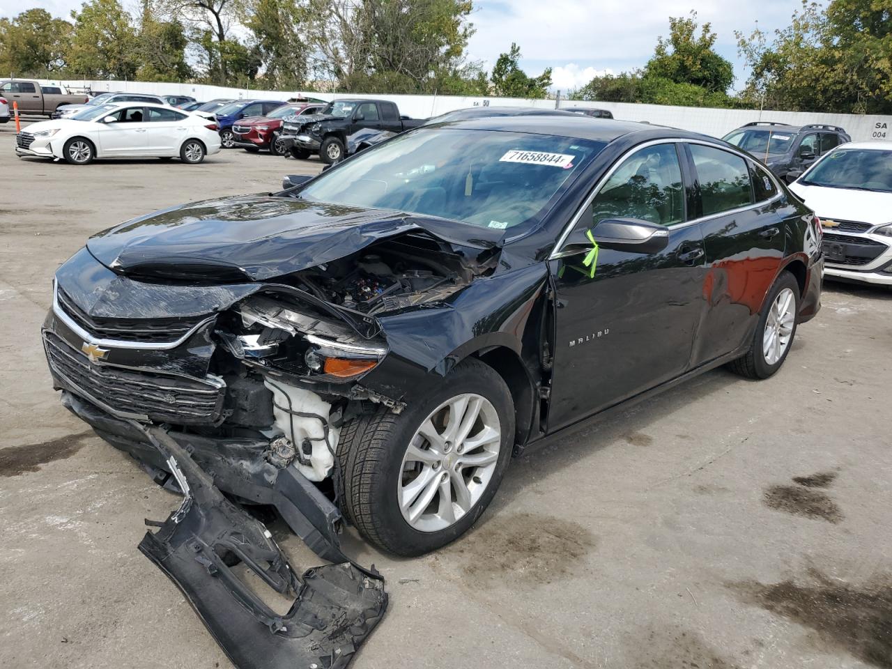 2018 Chevrolet Malibu Lt VIN: 1G1ZD5ST6JF154820 Lot: 71658844