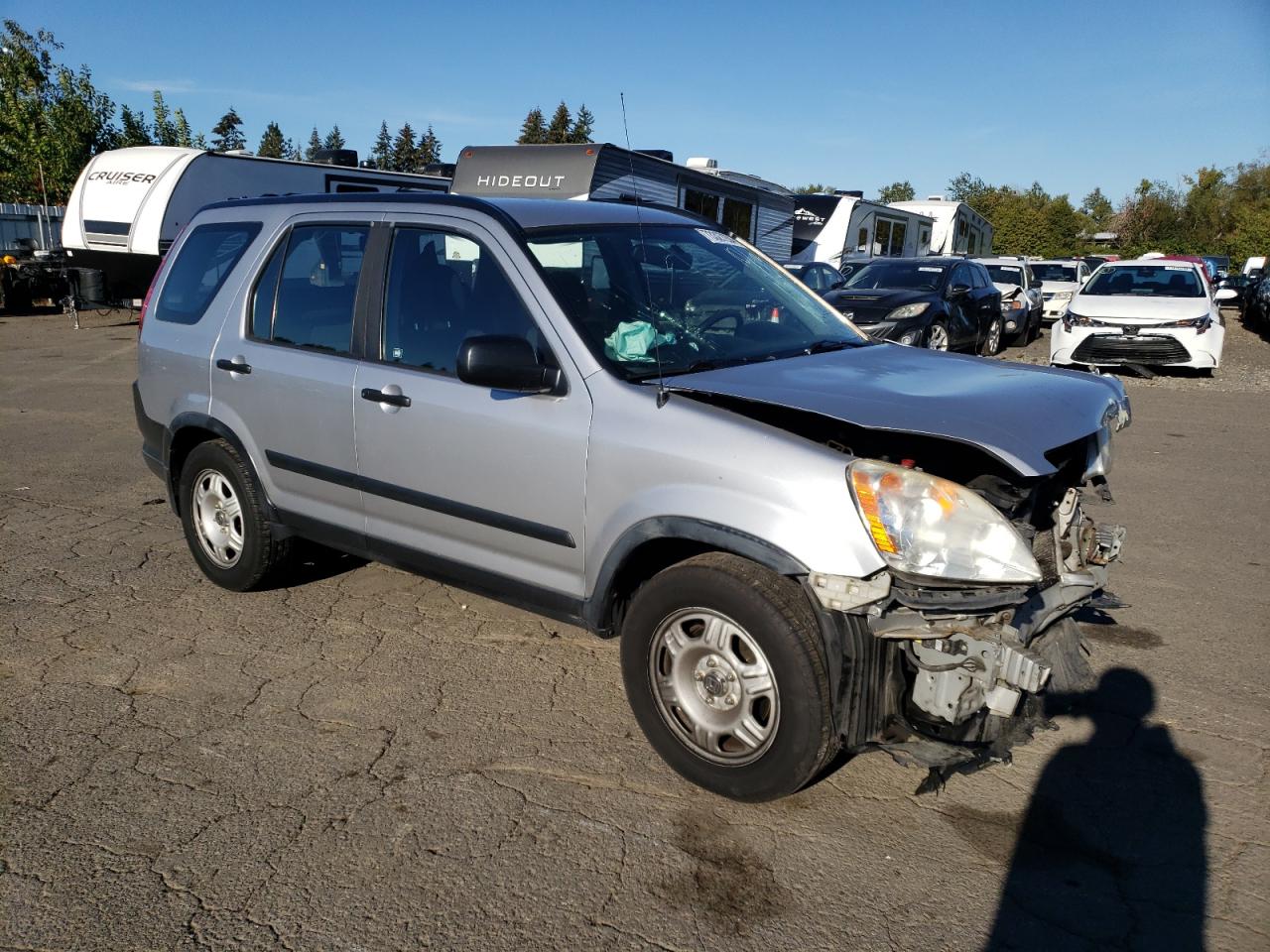 JHLRD68525C015624 2005 Honda Cr-V Lx